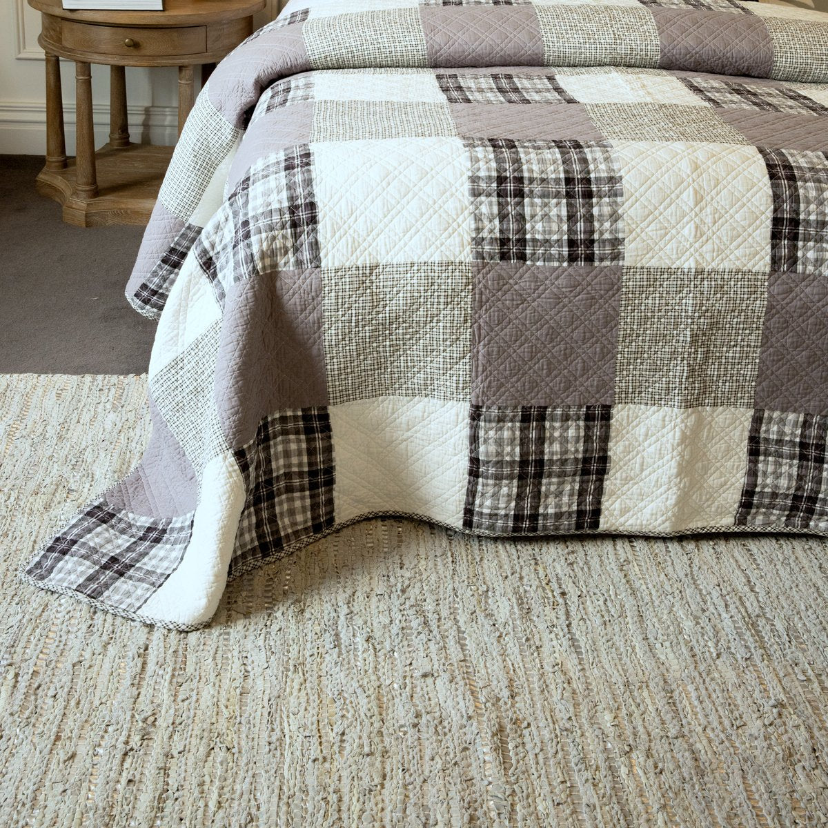 Hand Woven Rug in Neutral - 200cm