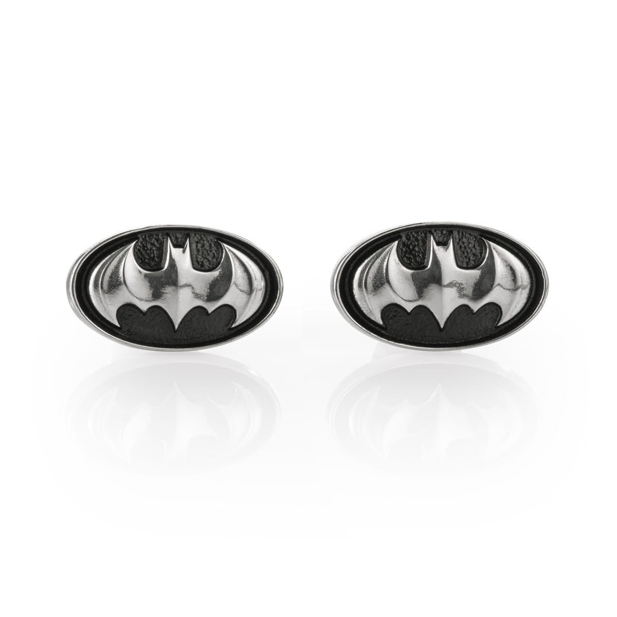 Royal Selangor DC Batman Insignia Cufflinks - Pewter - Notbrand