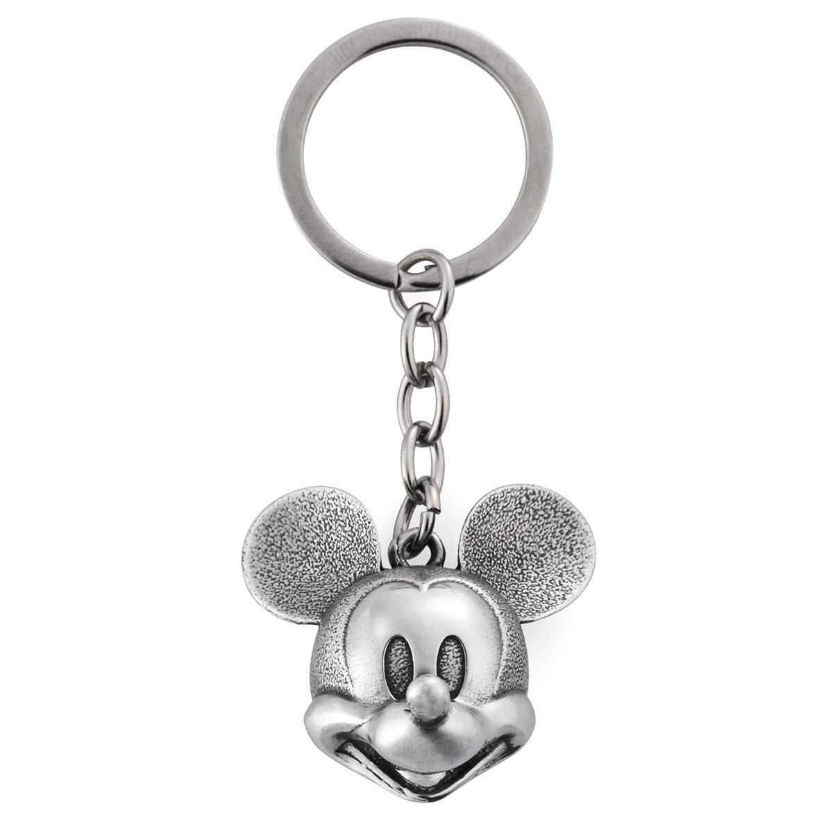 Royal Selangor Mickey Mouse Steamboat Willie 3D Keychain - Pewter - Notbrand