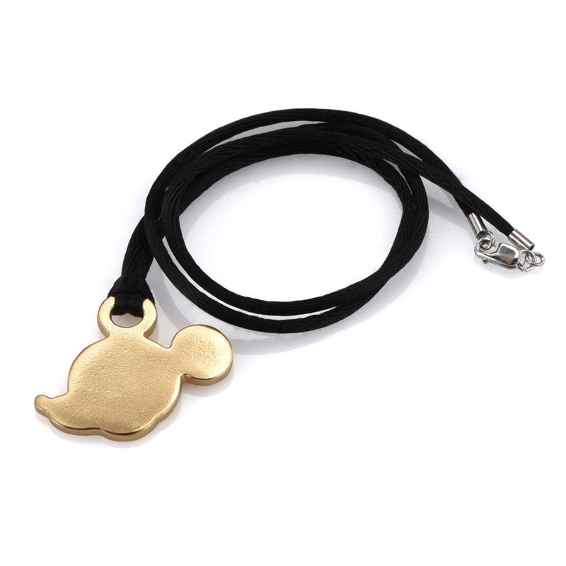 Royal Selangor Mickey Mouse Gilt Silhouette Pendant - Notbrand