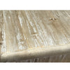 Keats Reclaimed Pine Timber 4 Zinc Door Sideboard - White Wash - Notbrand