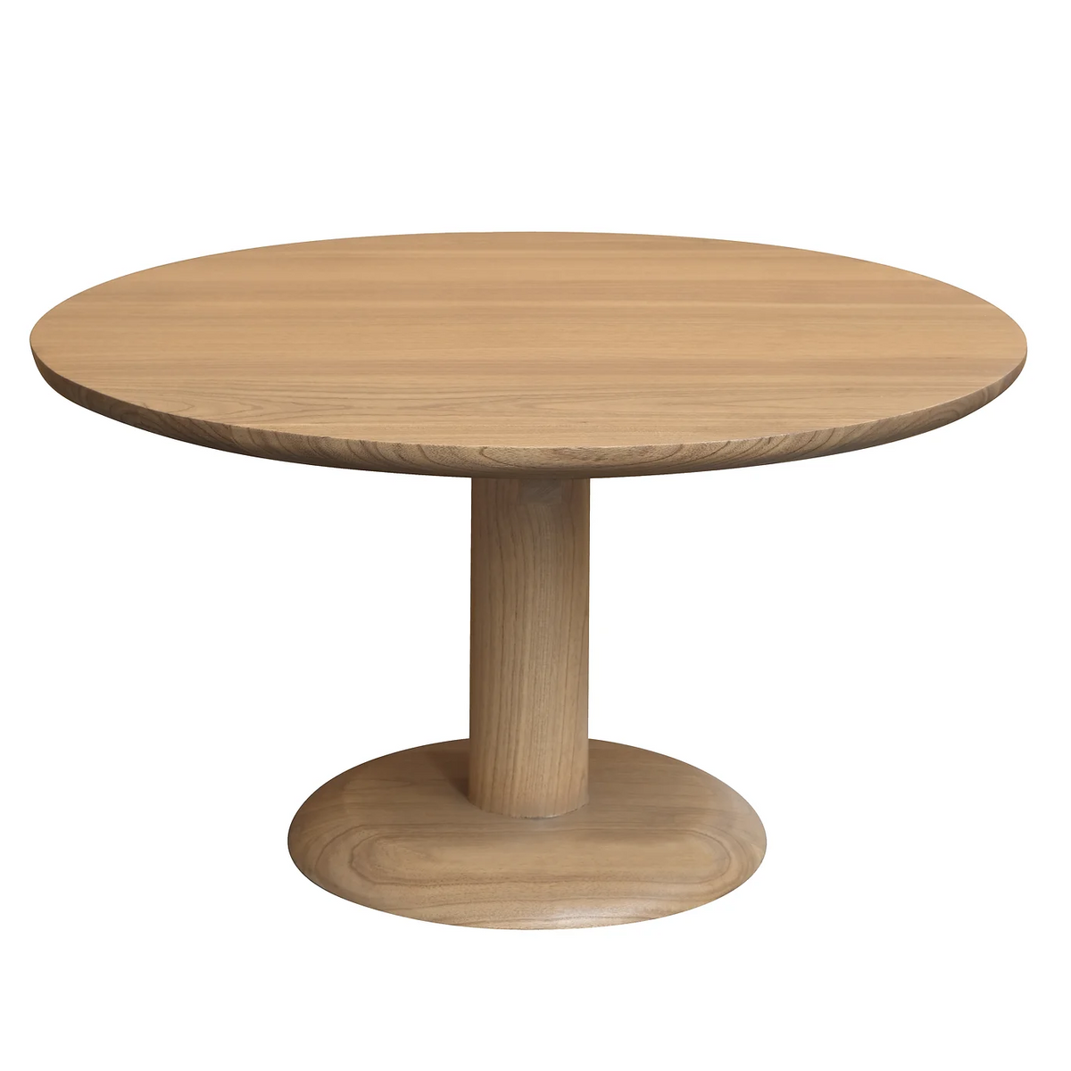 Oslo Mindi Wood Round Coffee Table - Natural - Notbrand