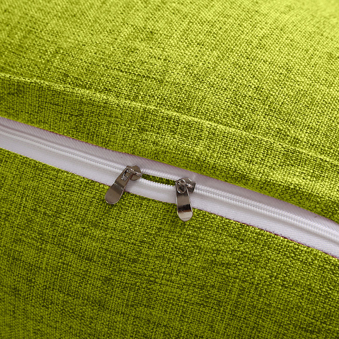 Triangular Headboard Wedge Pillow in Green - 100cm - Notbrand