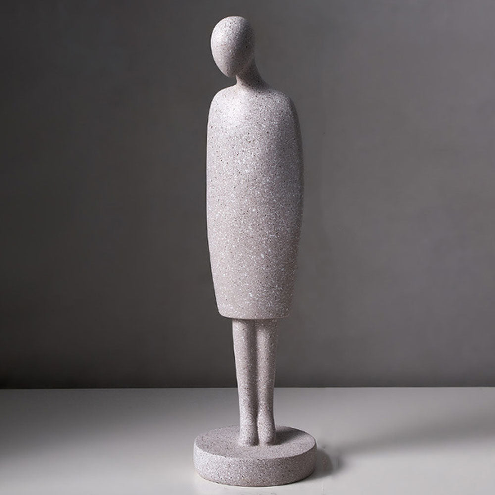 Abstract Ceramic Standing Man Sculpture - Notbrand