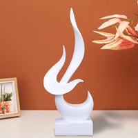 Abstract Resin Flame Bird Sculpture Ornament - Range - Notbrand