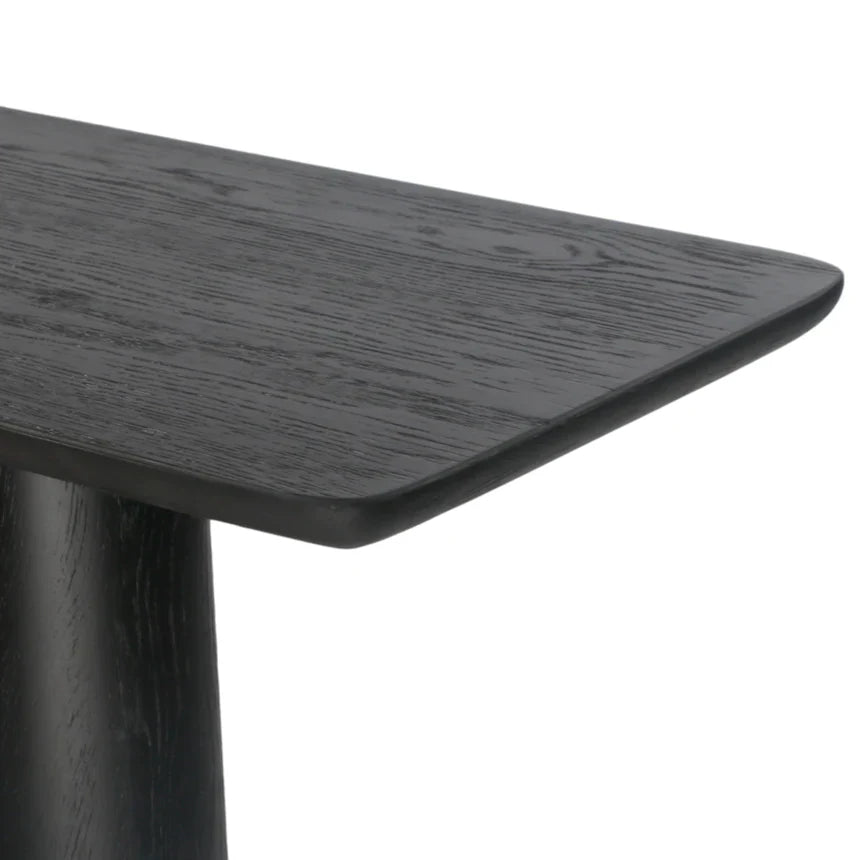 Aeon Wooden Console Table - Full Black - NotBrand