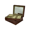 Afio Jewellery Box with Stirrups - Tan Leather - Notbrand
