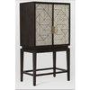 Almida Bone Inlay Bar Cabinet Geometric Design - Notbrand