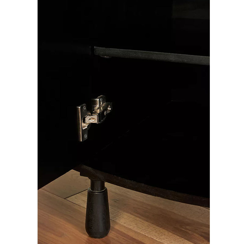 Zaviar 3 Drawer 2 Cabinet TV Unit - Black - Notbrand