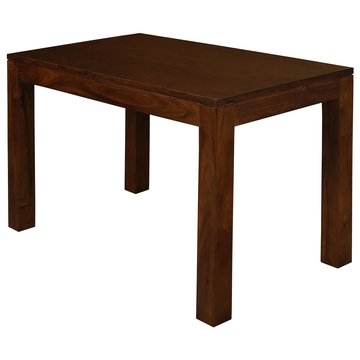 Amsterdam Timber Dining Table in Mahogany - 120cm - Notbrand