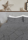 Ariana Carbon Pure Cotton Bedspread Set with Extra Standard Pillowcases - Notbrand