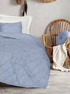 Ariana Pure Cotton Bedspread Set with Extra Standard Pillowcases - Demin - Notbrand