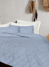 Ariana Demin Pure Cotton Bedspread Set - Notbrand