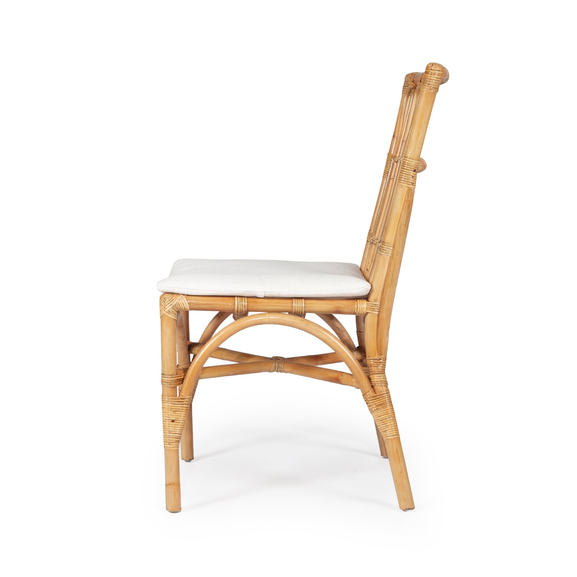 Arlow Rattan Dining Chair - 90cm - Notbrand
