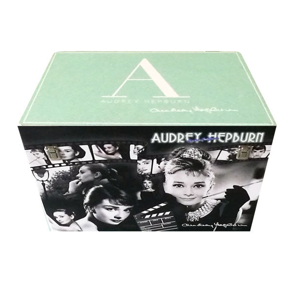 Set of 5 Audrey Hepburn Trunks Storage Boxes - NotBrand
