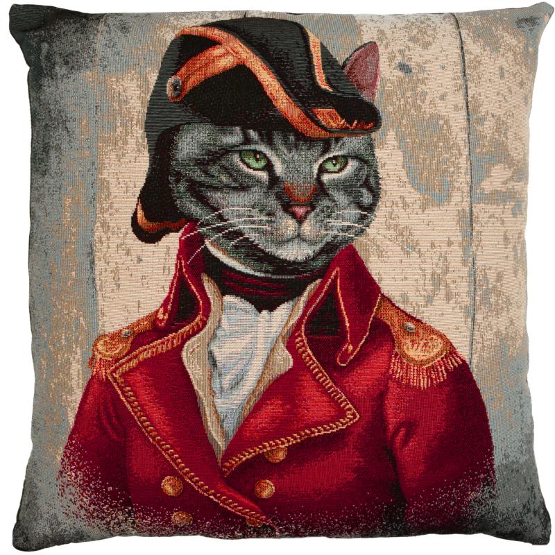 Bolivar Cat Cushion - Suede Fabric - NotBrand