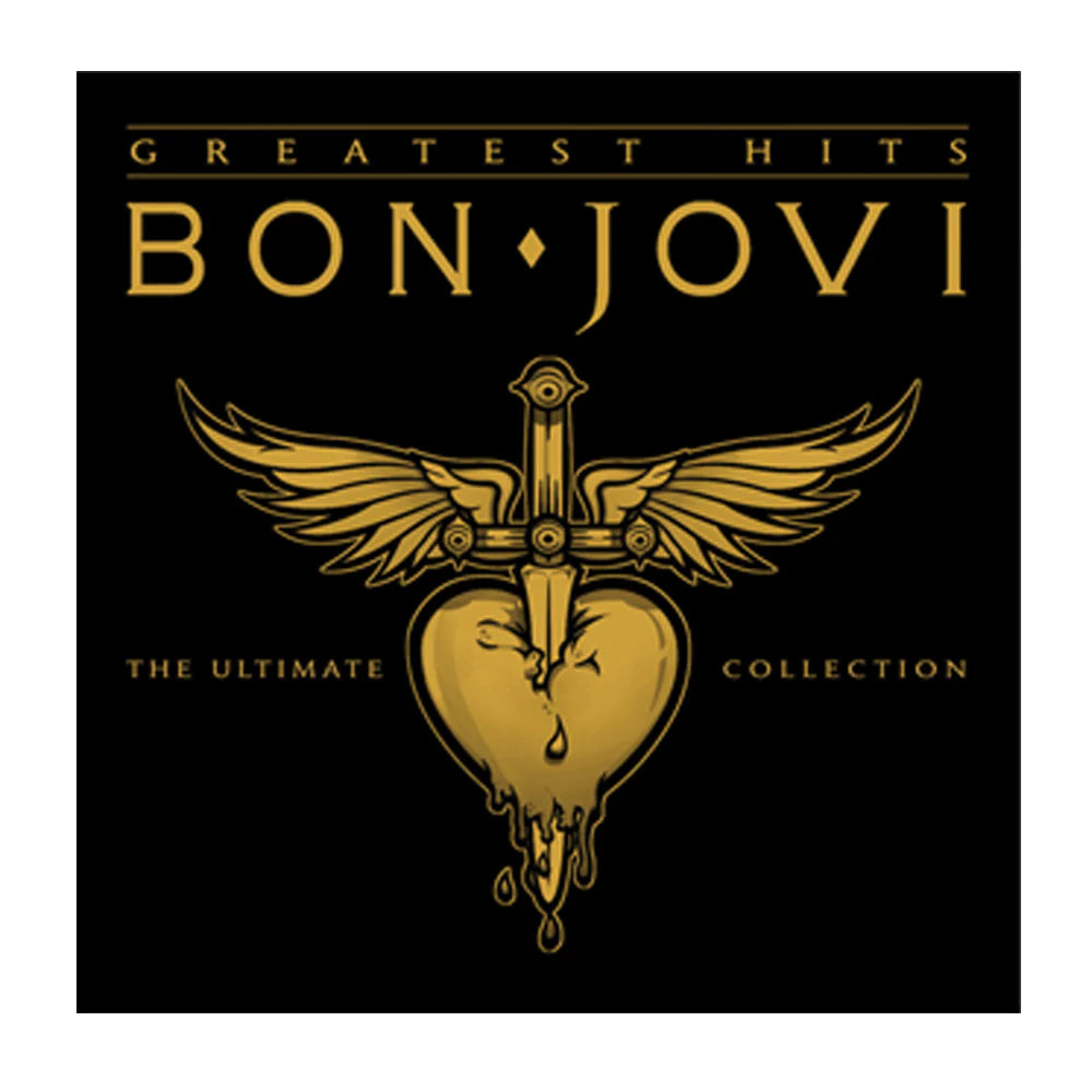 Bon Jovi Greatest Hits CD Framed Album Art - NotBrand