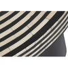 Simsa Bone Inlay Illustrative Design Coffee Table - Black and White - Notbrand