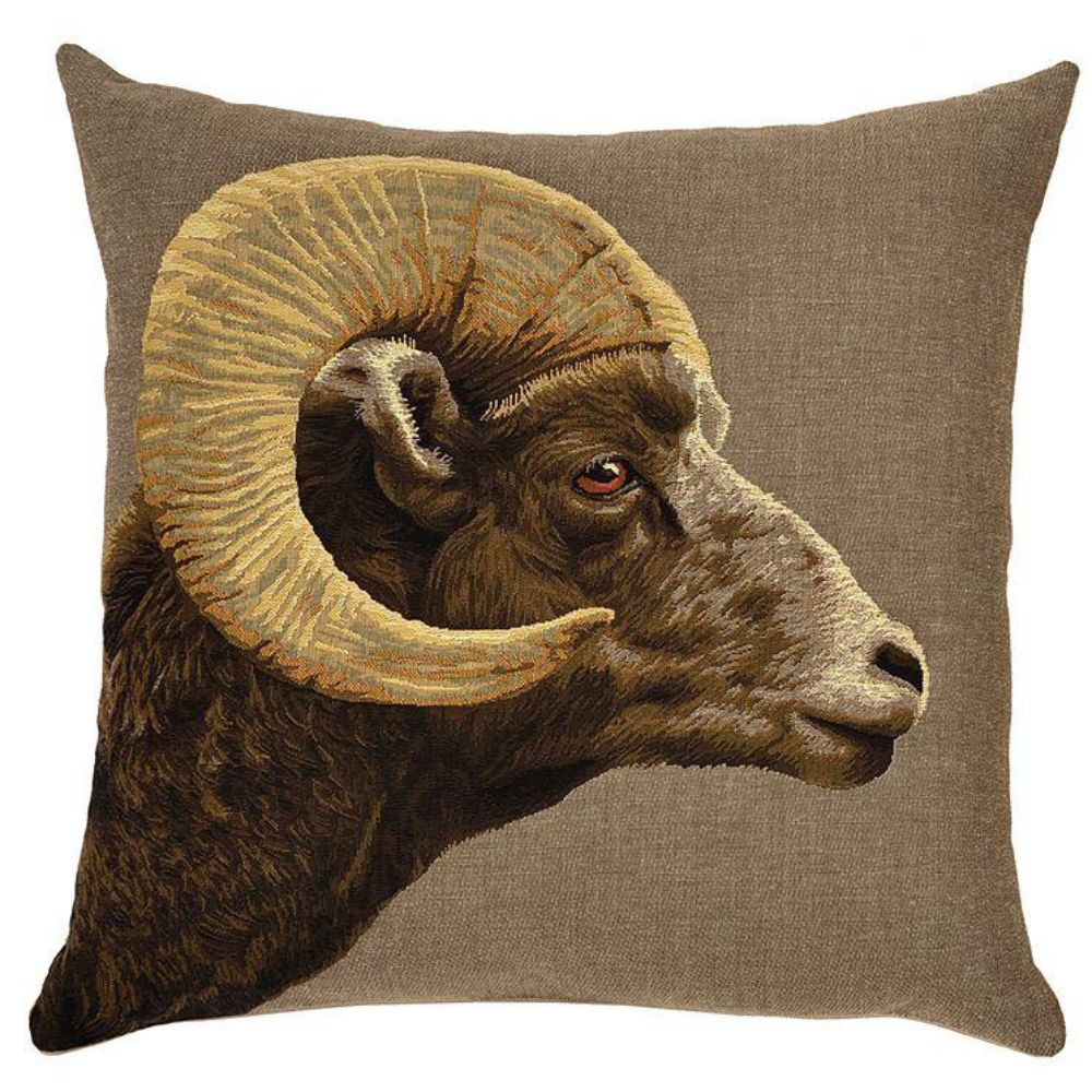 Argali Ram Argali Sheep Cushion - Brown - NotBrand