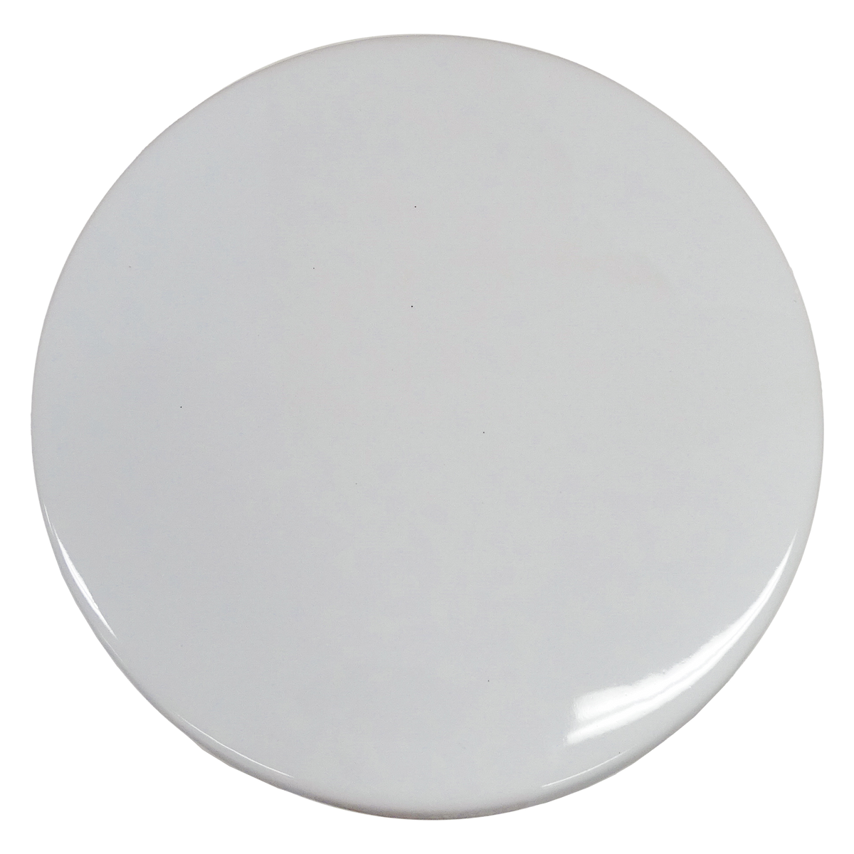 Maynard Ceramic Drum Stool - White - Notbrand