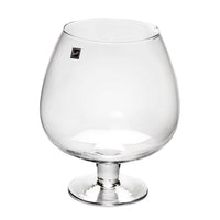 Set of 2 Glass Brandy Balloon Vase - Clear - Notbrand