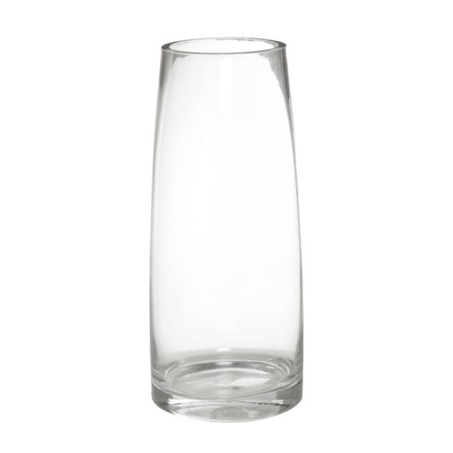 Set of 2 Glass Torpedo Vase - Clear - NotBrand