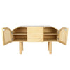 Casa Wooden Console Table - Natural-Notbrand