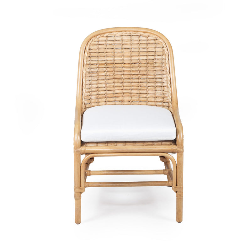 Castello Rattan Dining Chair - Natural - Notbrand
