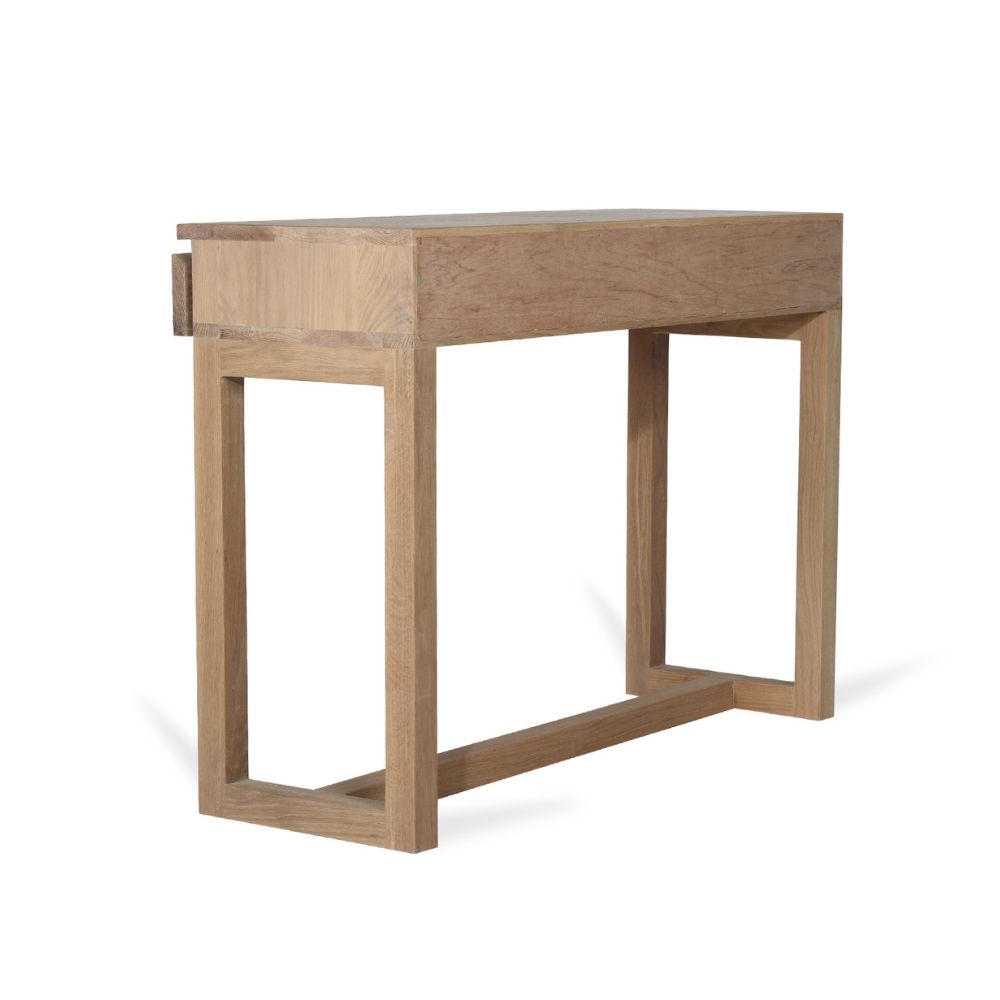 Coogee American Oak Console Table– 110cm - NotBrand