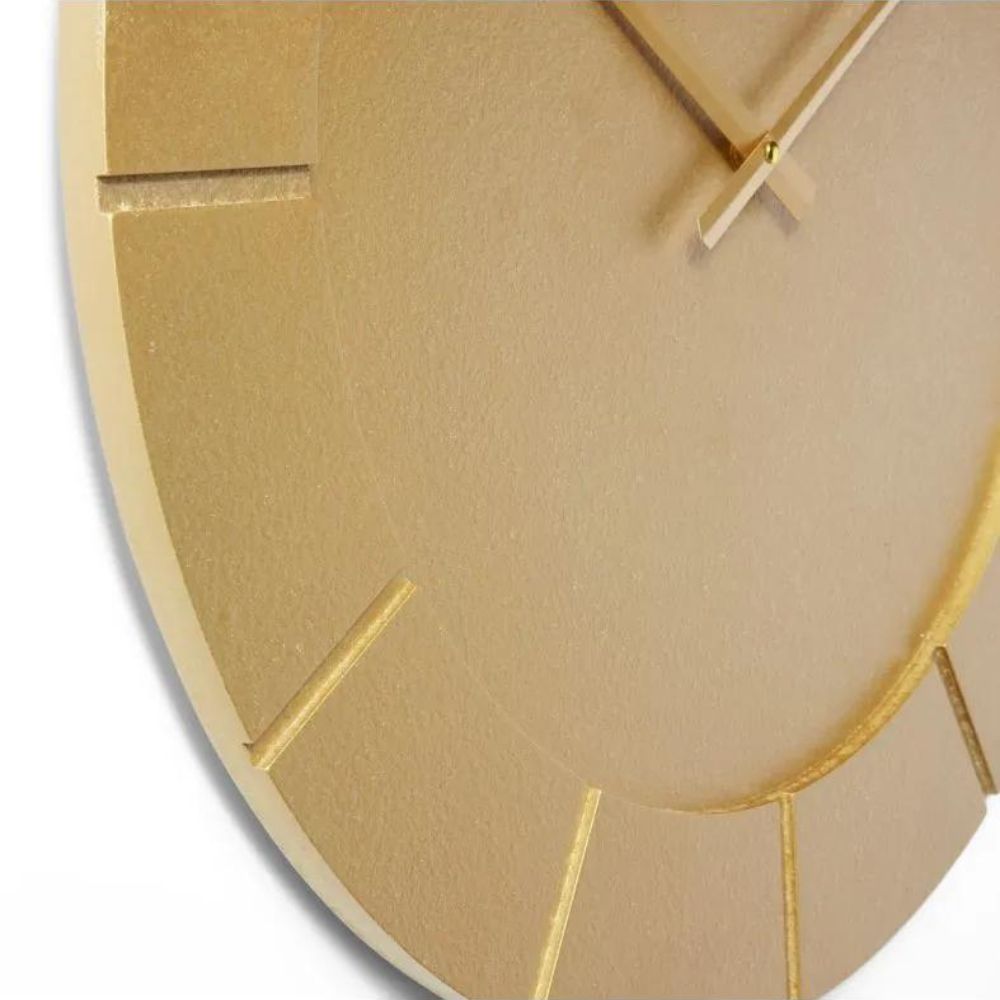 Dakari Wall Clock - Gold - Notbrand