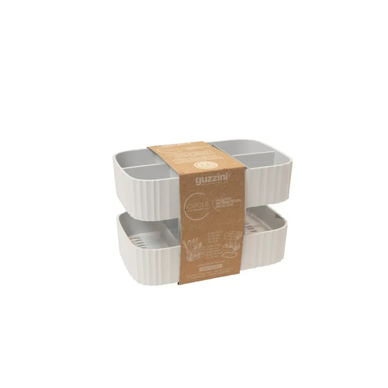 ECO-Kitchen Cutlery Safe Drainer - Milky White - Notbrand