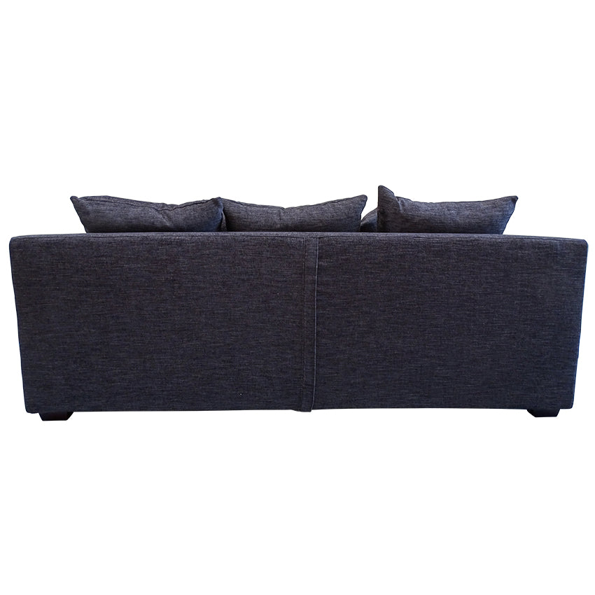 Cynthia 2.5 Seater Fabric Sofa - Basalt Grey - Notbrand