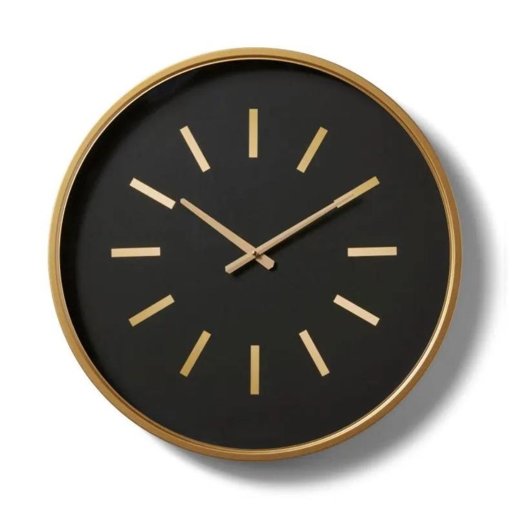 Fletcher Wall Clock - Black - Notbrand