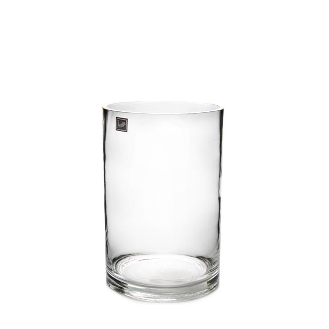 Set of 2 Glass Cylinder Vase in Clear - Range - NotBrand