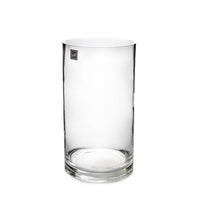 Set of 2 Glass Cylinder Vase in Clear - Range - Notbrand