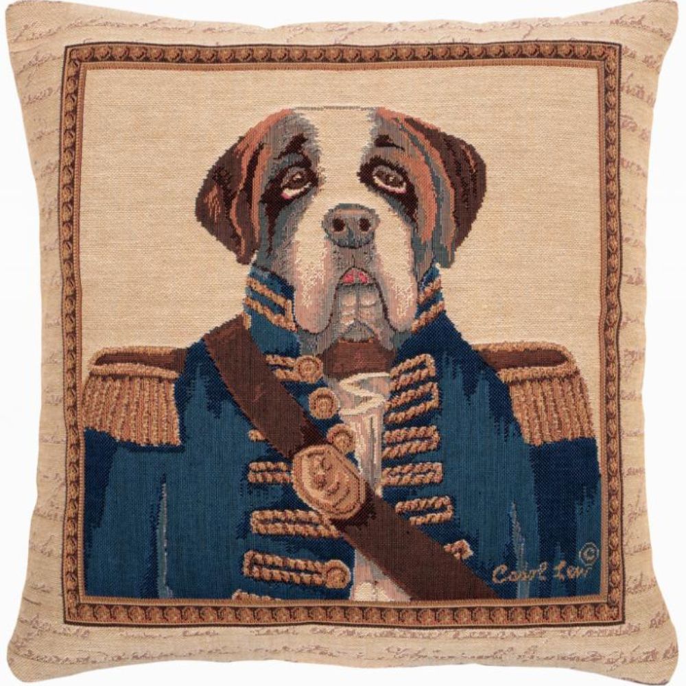 George Embassy Dogs Cushion - NotBrand