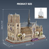 Gothic Cathedral Building Architecture Paper Model Building Kit - Notbrand