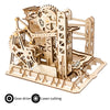Marble Run Game Wooden Gear Drive Model Building - Notbrand