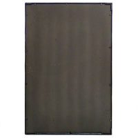 Ashgrove Matte Black Metal Framed Wall Mirror - 110cm - Notbrand