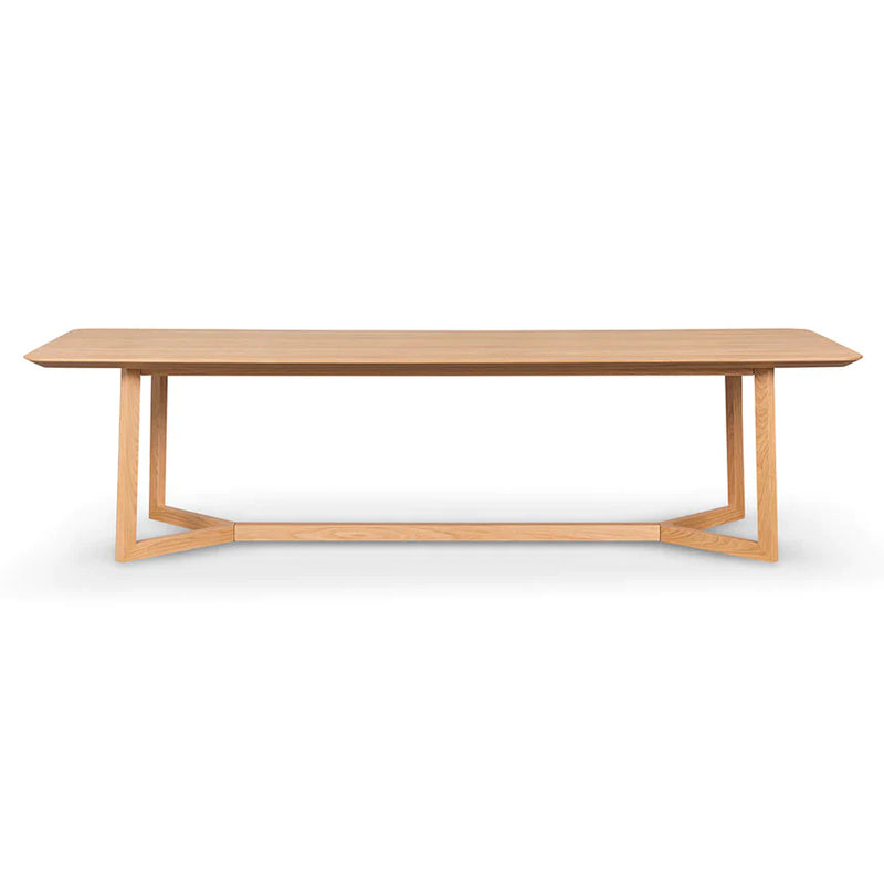 Haben Wooden Dining Table in Full Natural - 2.95m - NotBrand