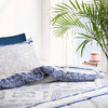 Hampton Pure Cotton Quilt Duvet Doona Cover With Extra Standard Pillowcases