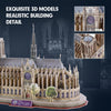 Gothic Cathedral Building Architecture Paper Model Building Kit - Notbrand