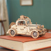 Rolife Vintage Car 3D Wooden Puzzle Model Building - Notbrand