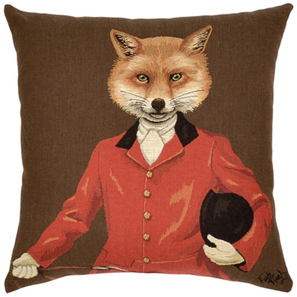 Hunting Dressed Fox Cushion - NotBrand