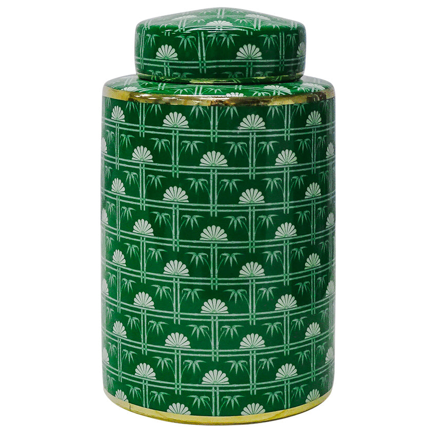 Kimiko Ceramic Temple Jar - 16cm - Notbrand