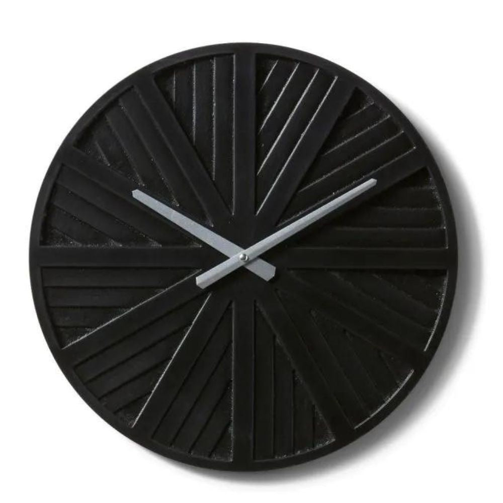 Jayanta Wall Clock - Black - Notbrand