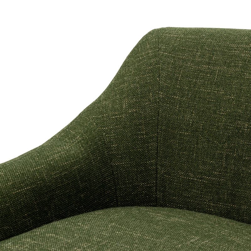 Ruphael Fabric Armchair - Khaki Green - NotBrand