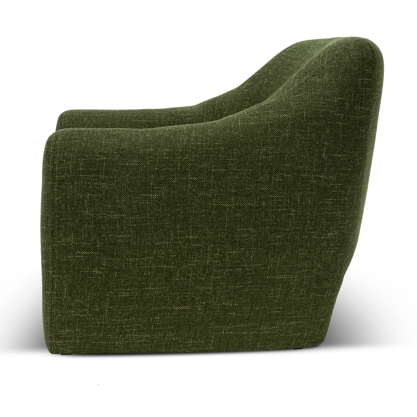Ruphael Fabric Armchair - Khaki Green - NotBrand
