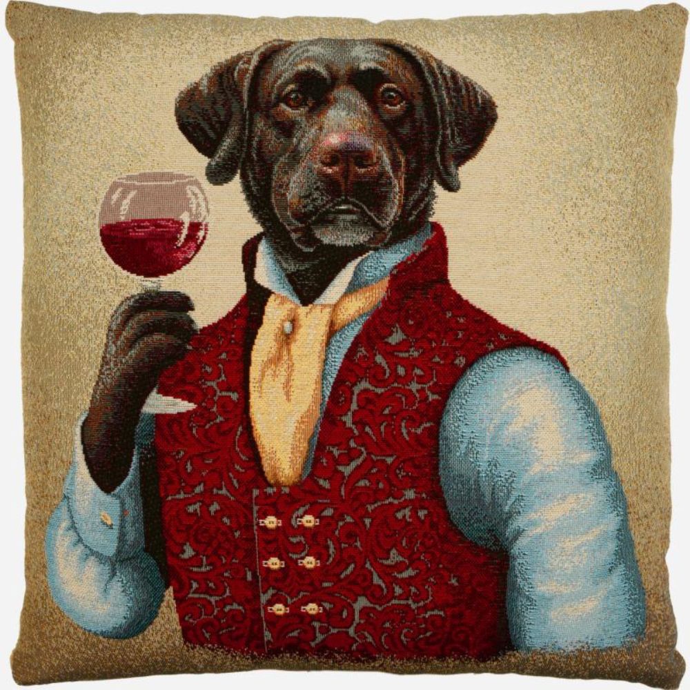 Leroy Dog Cushion - Suede Fabric - NotBrand