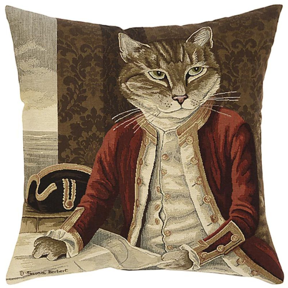 Lord Nelson Dressed Cats Cushion - NotBrand